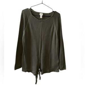 Brand New Chico's Lydia Tie Pullover Sweater - Size 2 Retail $79